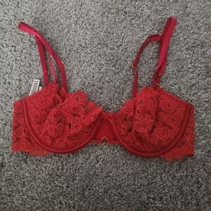Victoria's Secret Dream Angel's heart unlined bra 32C